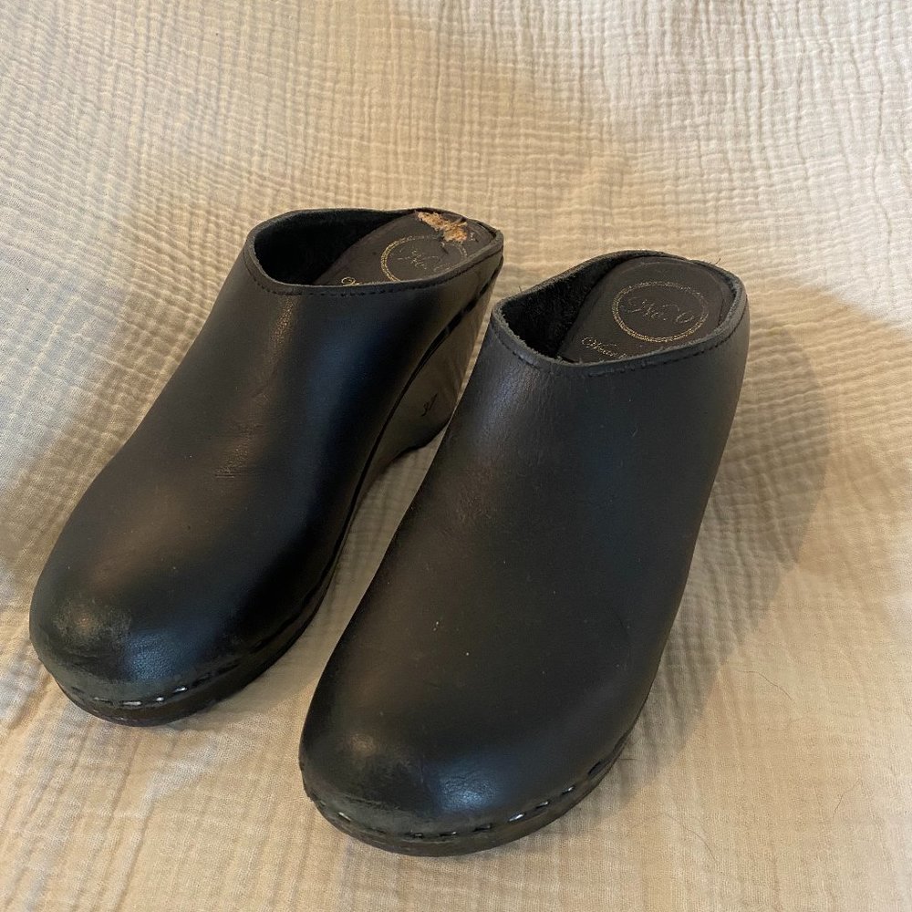 No 6. New School Clog on Wedge